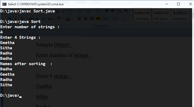 write-a-java-program-for-sorting-a-given-list-of-names-in-ascending-order