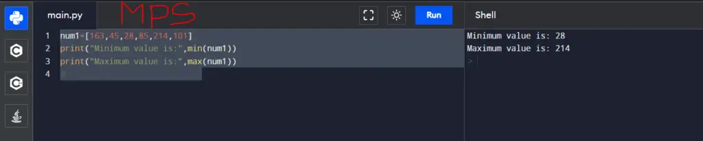 Flowchart To Find Largest Element In An Array In Python