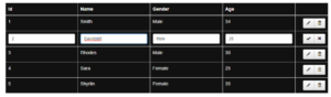 Create Editable Bootstrap Table with PHP & MySQL