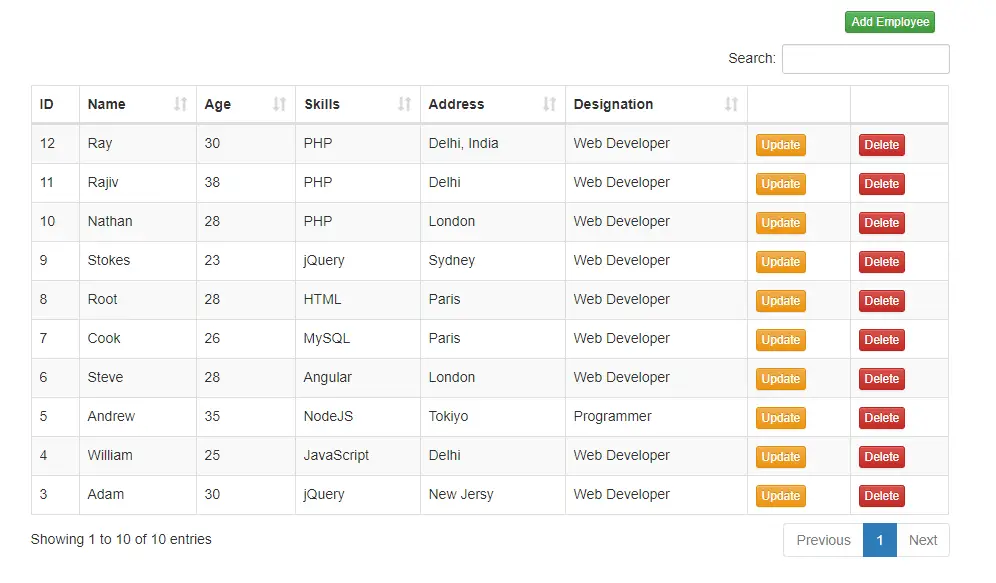 delete-data-with-jquery-in-php-mysql-using-ajax