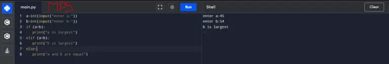 Flowchart For Finding Biggest Number In Python | Algorithm And ...