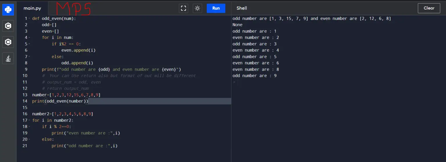 Flow Chart To Check Odd And Even Number – My Programming School