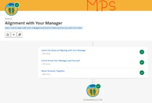 Alignment with Your Manager Trailhead