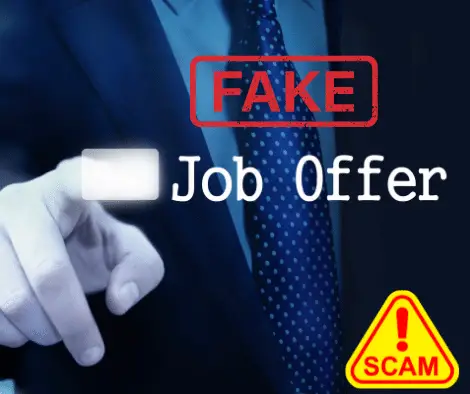 Fake Job Offers scam