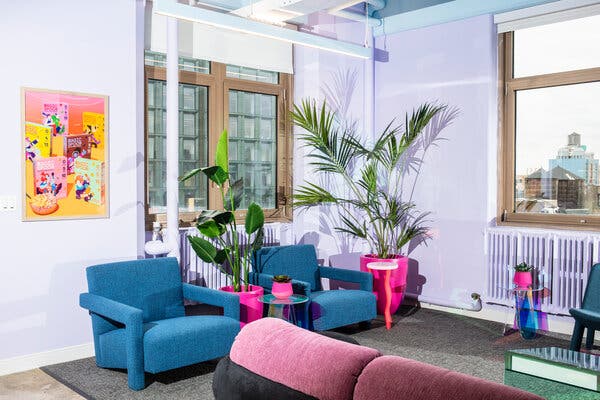 Companies using Instagrammable office designs to attract young workers