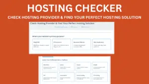 hosting checker | hosting provider